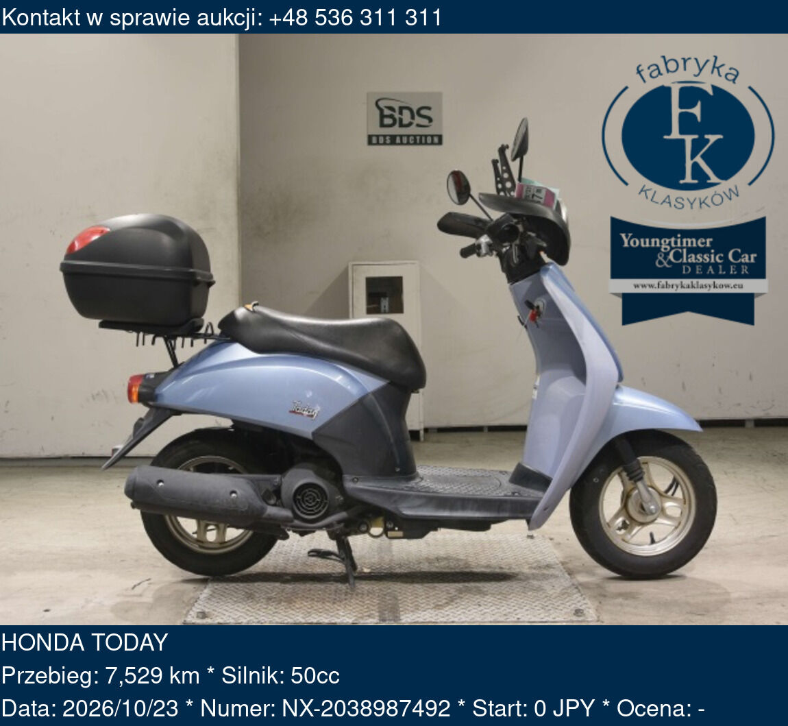HONDA TODAY  - zdjęcie 2