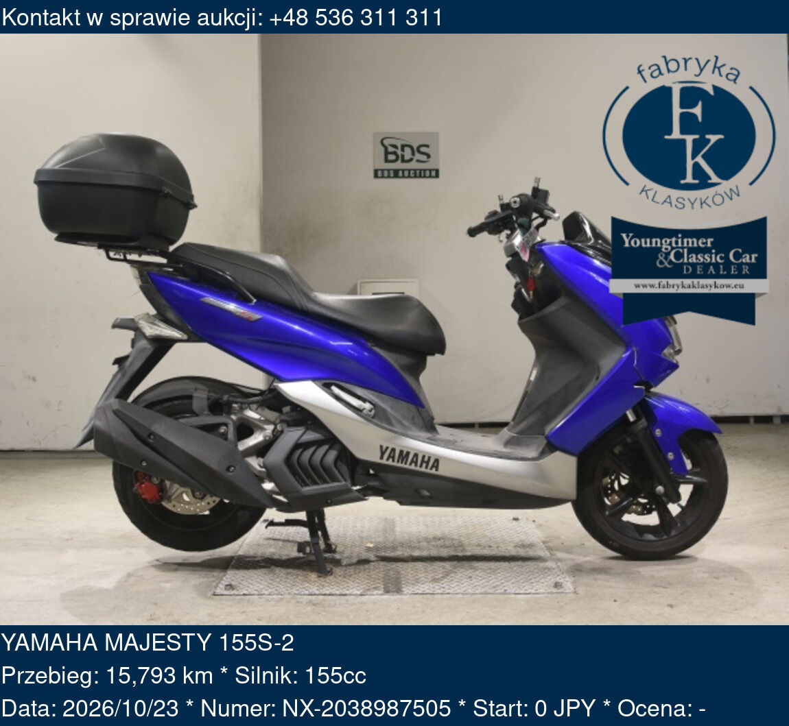 YAMAHA MAJESTY 155S-2  - zdjęcie 2