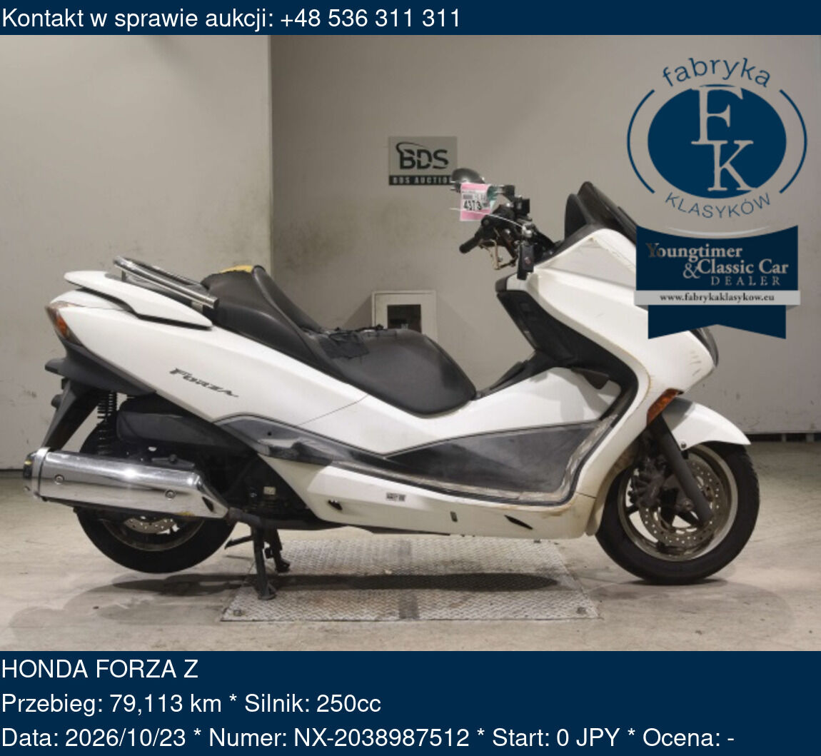 HONDA FORZA Z - zdjęcie 2
