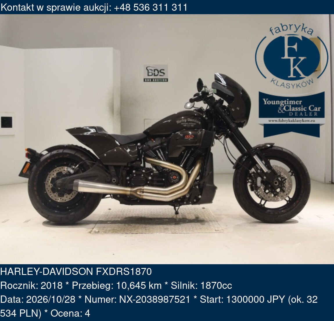 HARLEY-DAVIDSON FXDRS1870 2018 - zdjęcie 2