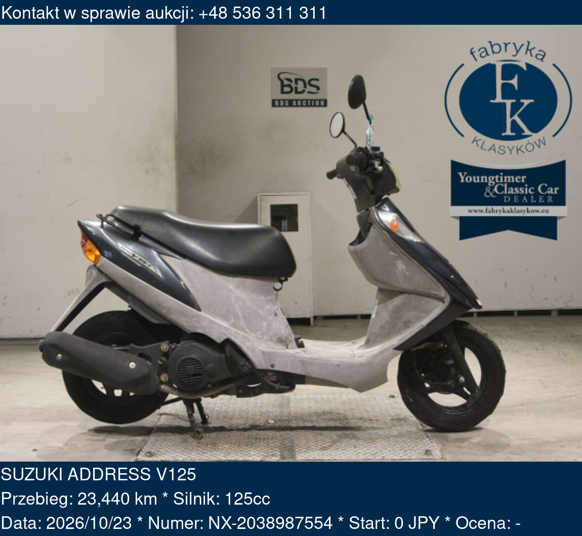 SUZUKI ADDRESS V125  - zdjęcie 2