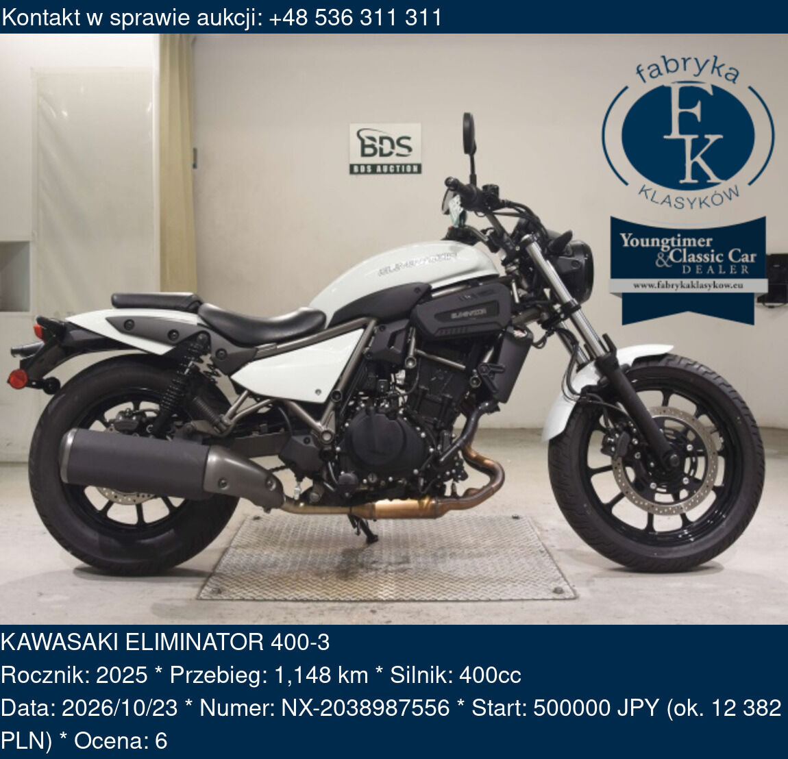 KAWASAKI ELIMINATOR 400-3 2025 - zdjęcie 2