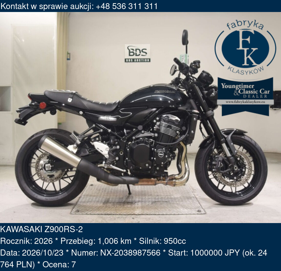 KAWASAKI Z900RS-2 2026 - zdjęcie 2