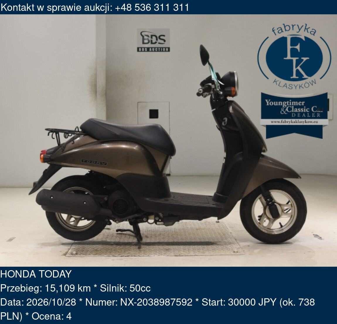HONDA TODAY - zdjęcie 2
