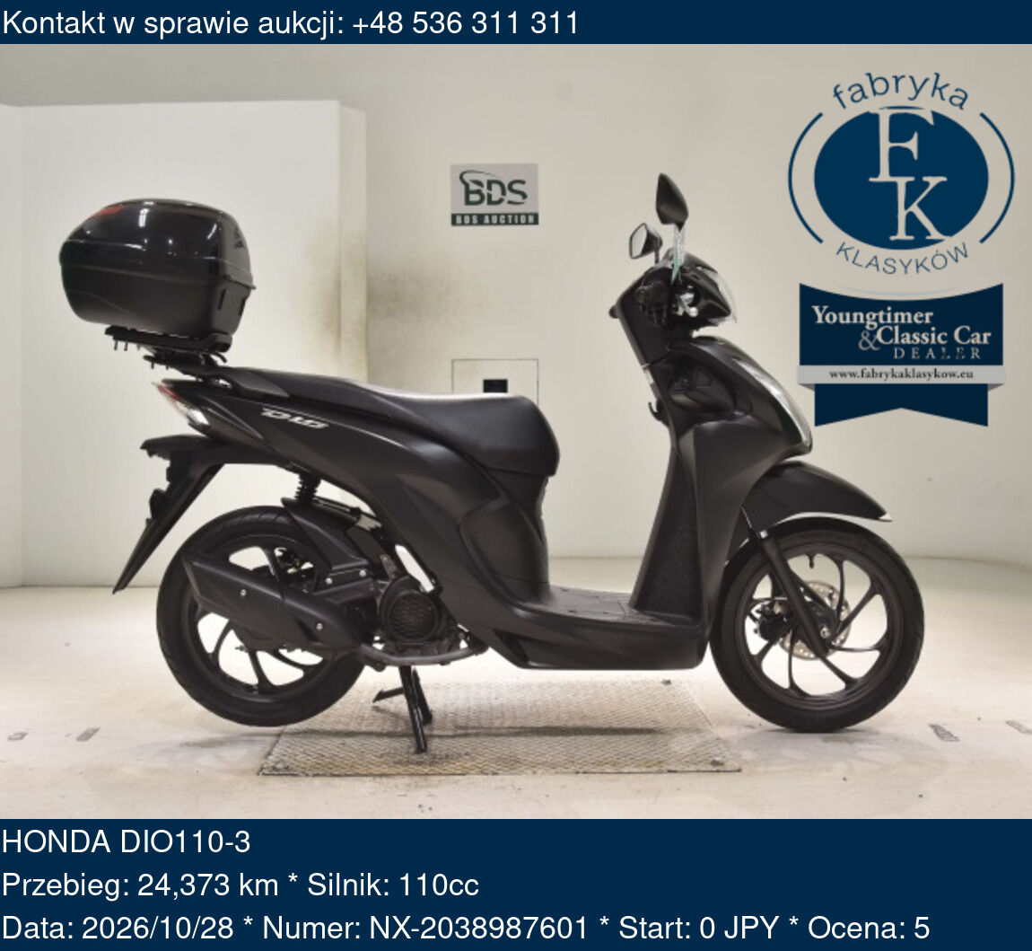 HONDA DIO110-3  - zdjęcie 2