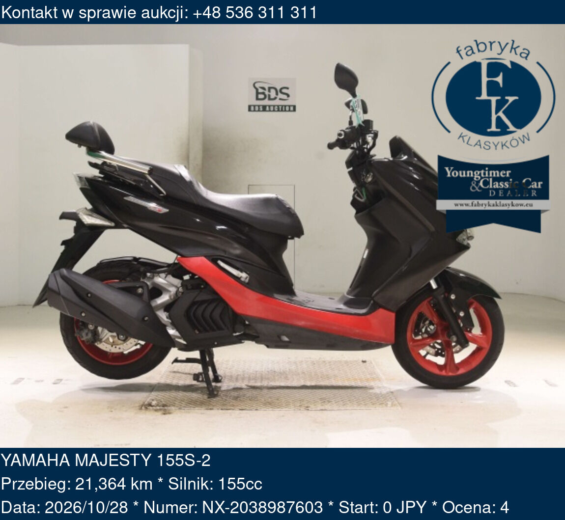 YAMAHA MAJESTY 155S-2  - zdjęcie 2