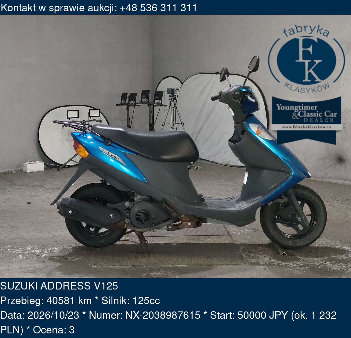 SUZUKI ADDRESS V125  - zdjęcie 2