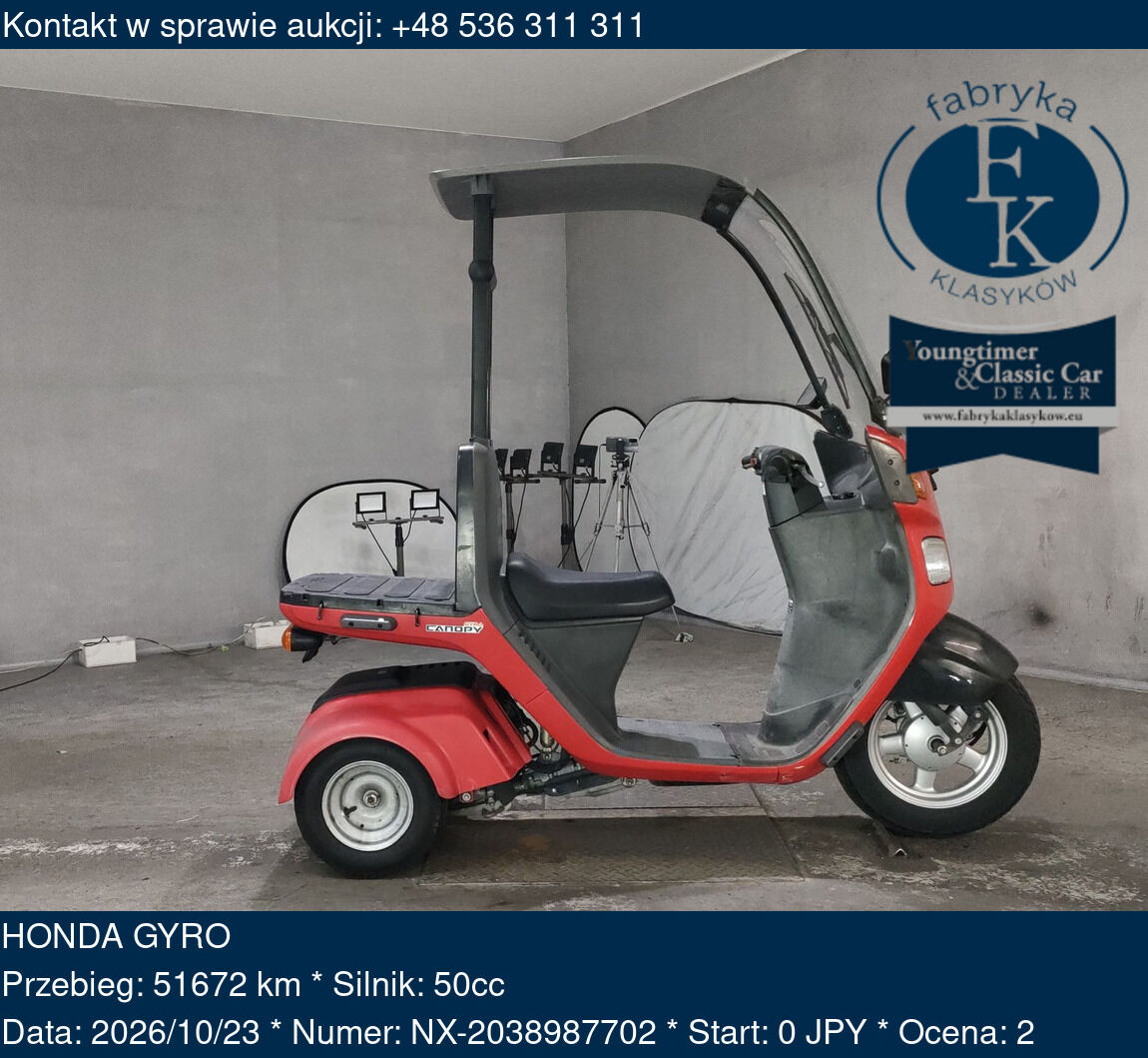 HONDA GYRO  - zdjęcie 2