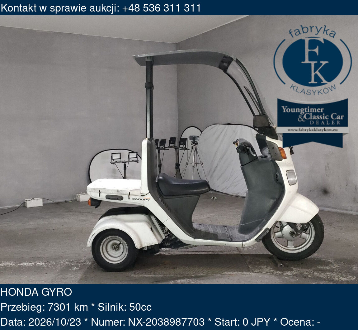 HONDA GYRO  - zdjęcie 2