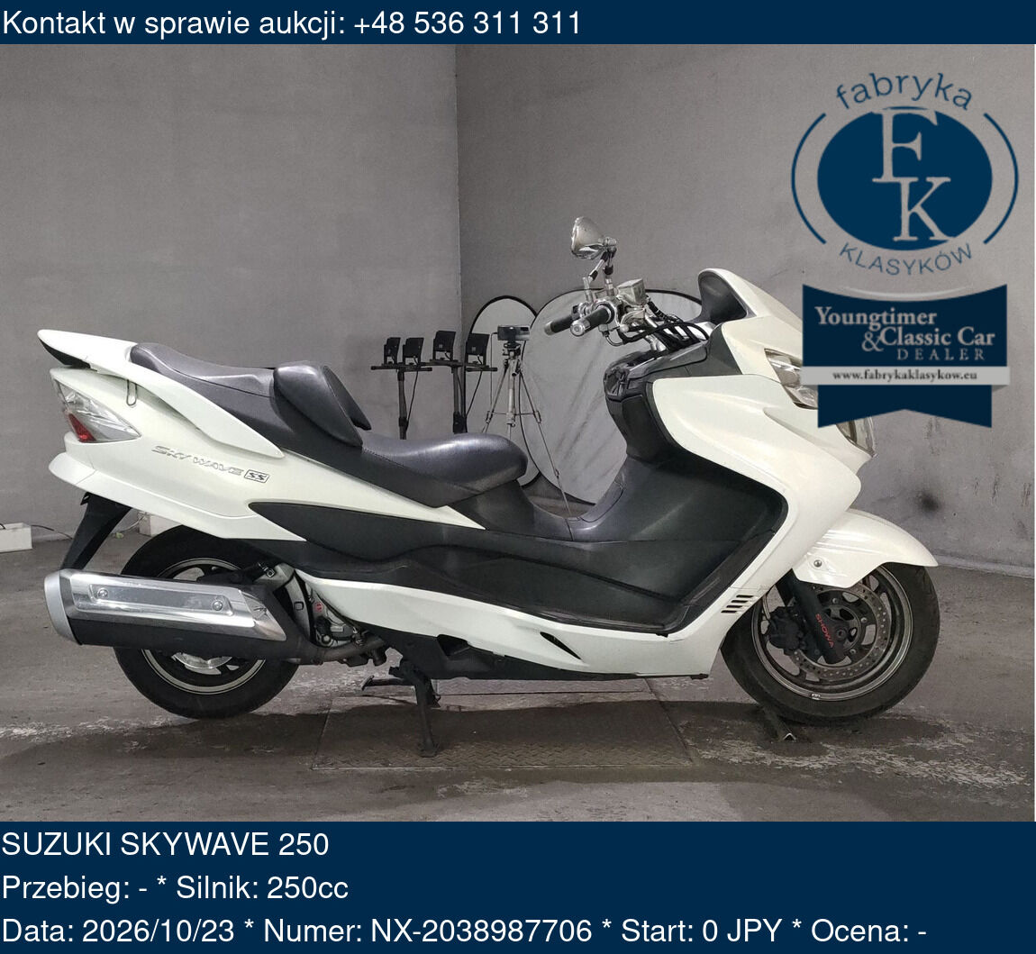 SUZUKI SKYWAVE 250 - zdjęcie 2