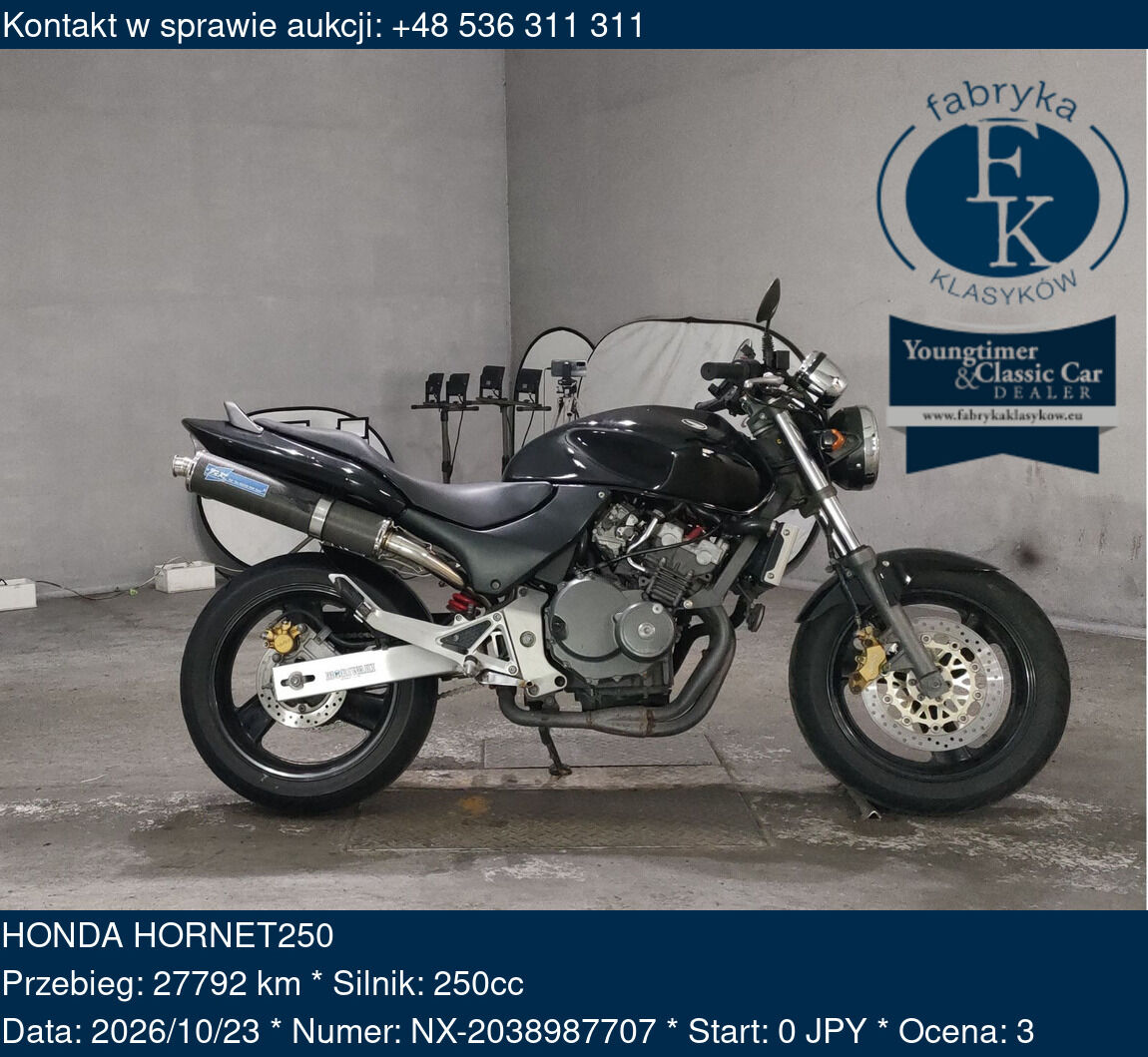 HONDA HORNET250  - zdjęcie 2