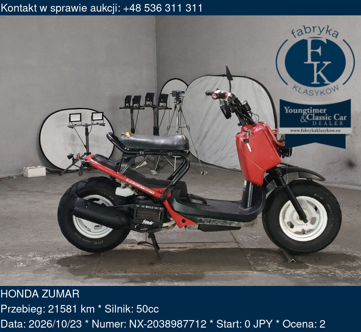 HONDA ZUMAR  - zdjęcie 2
