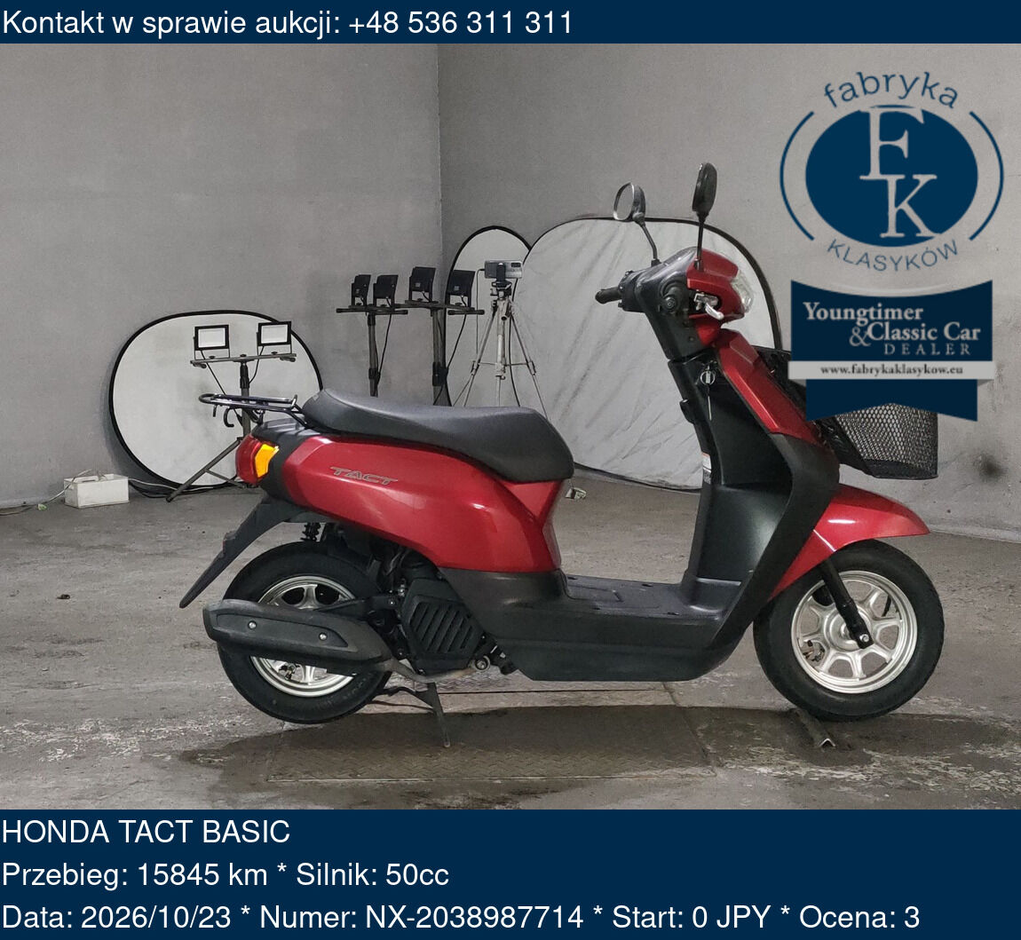 HONDA TACT BASIC  - zdjęcie 2