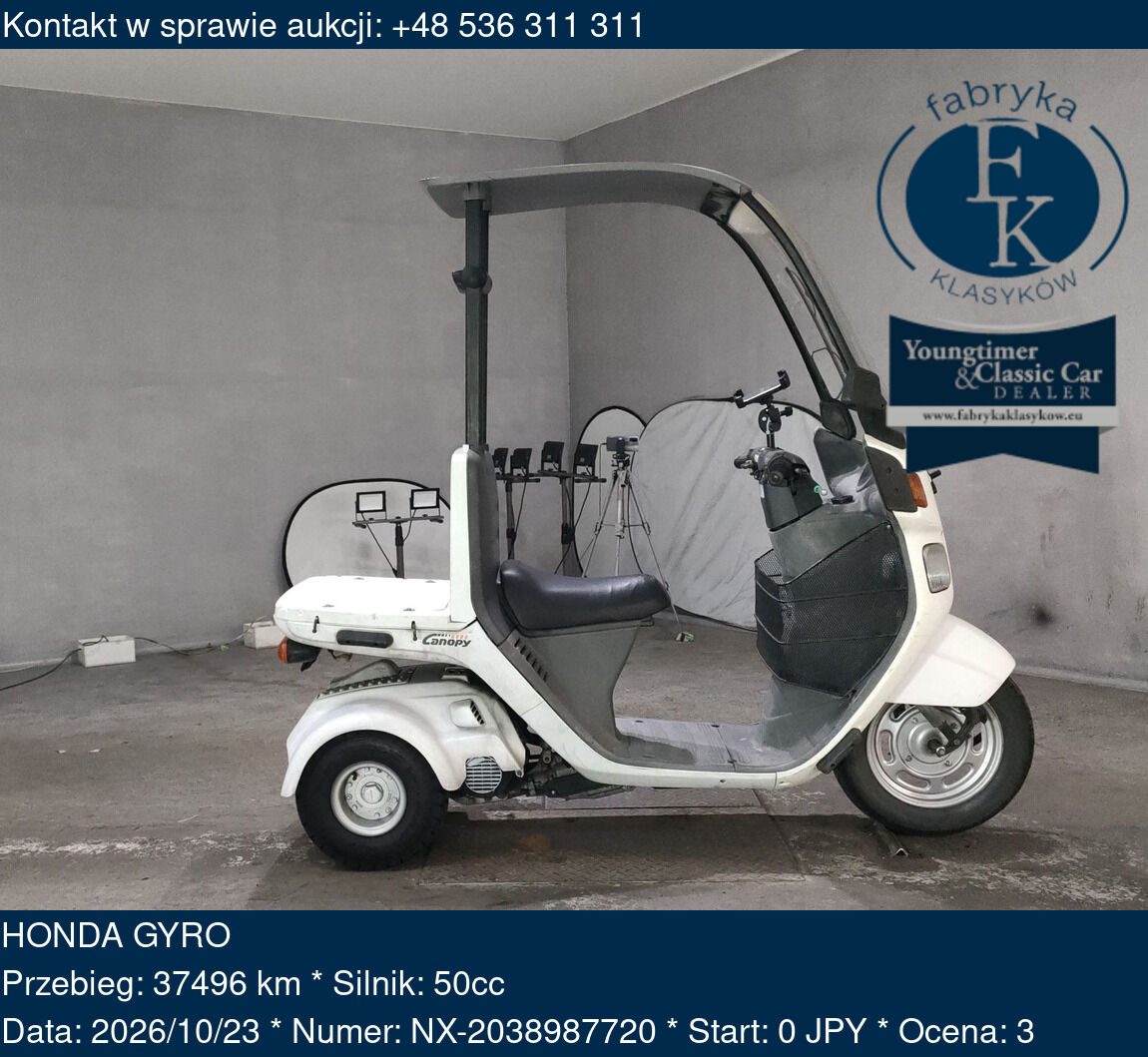 HONDA GYRO  - zdjęcie 2