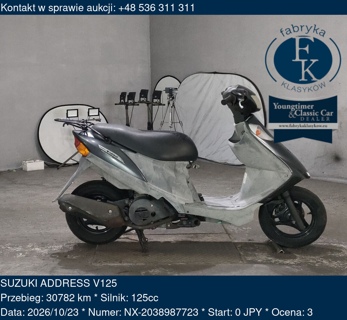 SUZUKI ADDRESS V125  - zdjęcie 2
