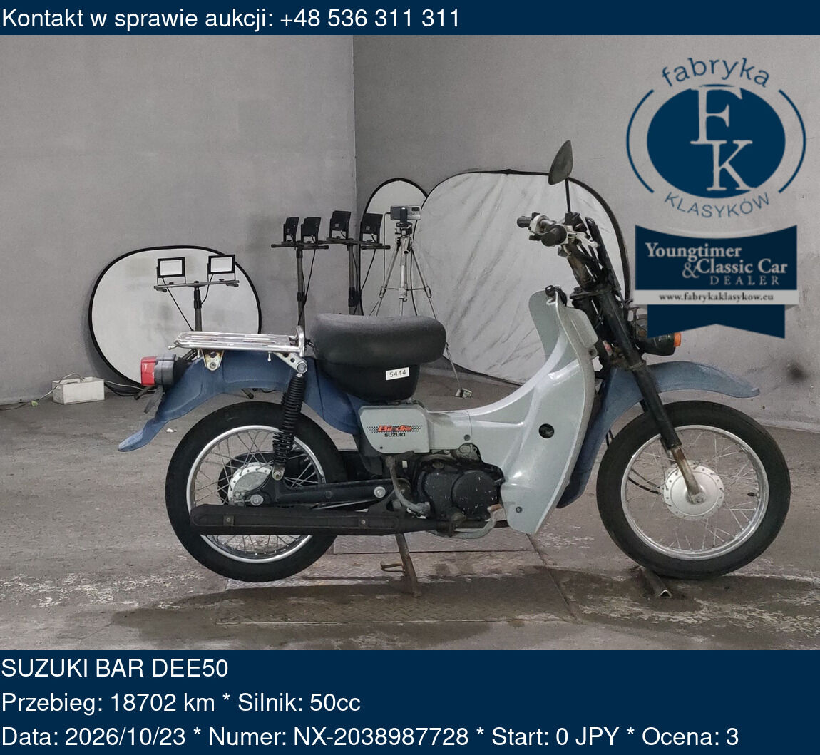 SUZUKI BAR DEE50  - zdjęcie 2