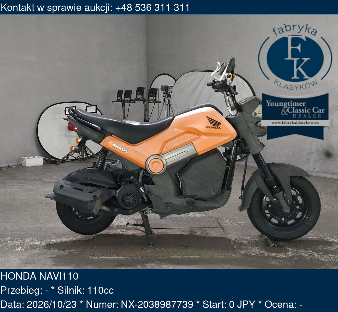 HONDA NAVI110 - zdjęcie 2