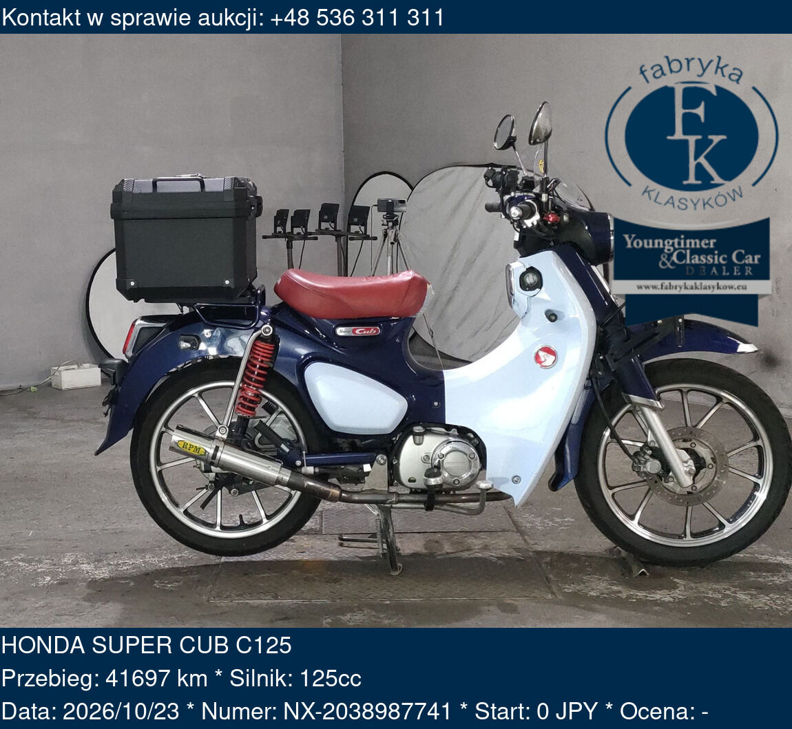 HONDA SUPER CUB C125 - zdjęcie 2