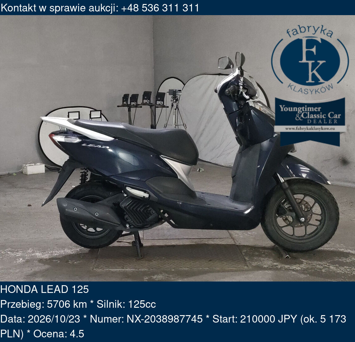 HONDA LEAD 125 - zdjęcie 2