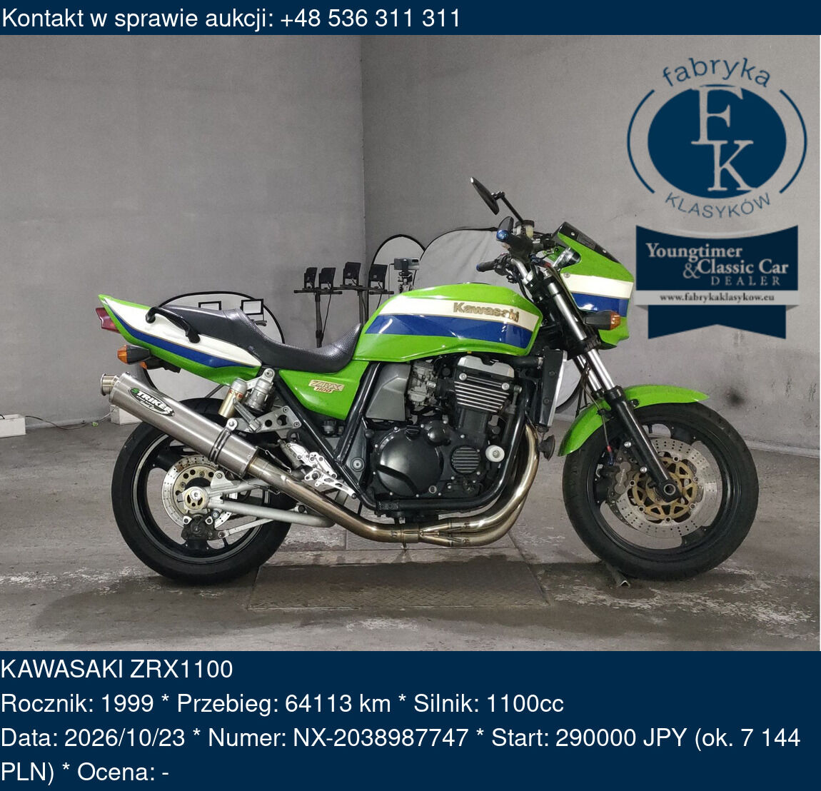 KAWASAKI ZRX1100 1999 - zdjęcie 2