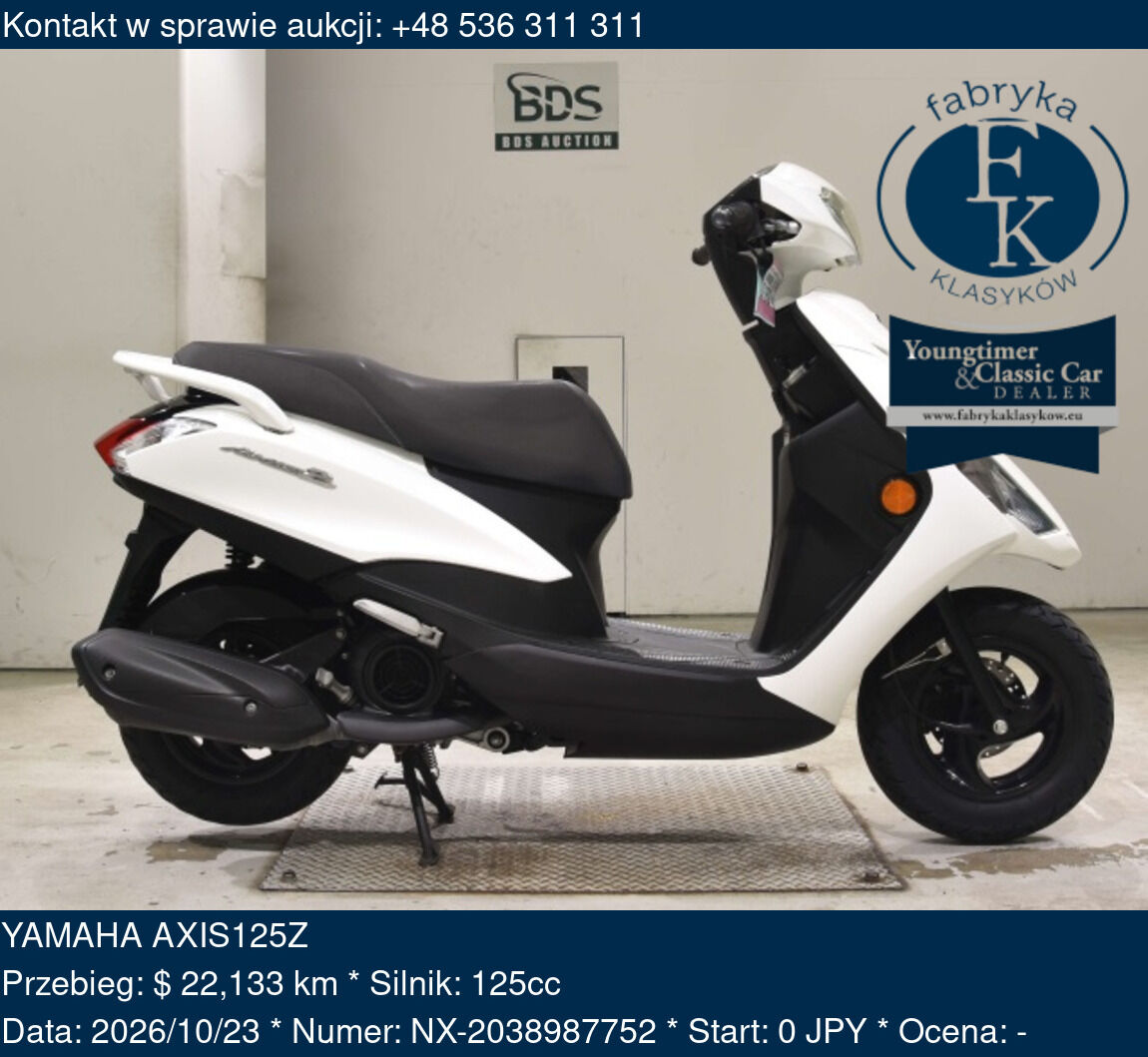 YAMAHA AXIS125Z - zdjęcie 2