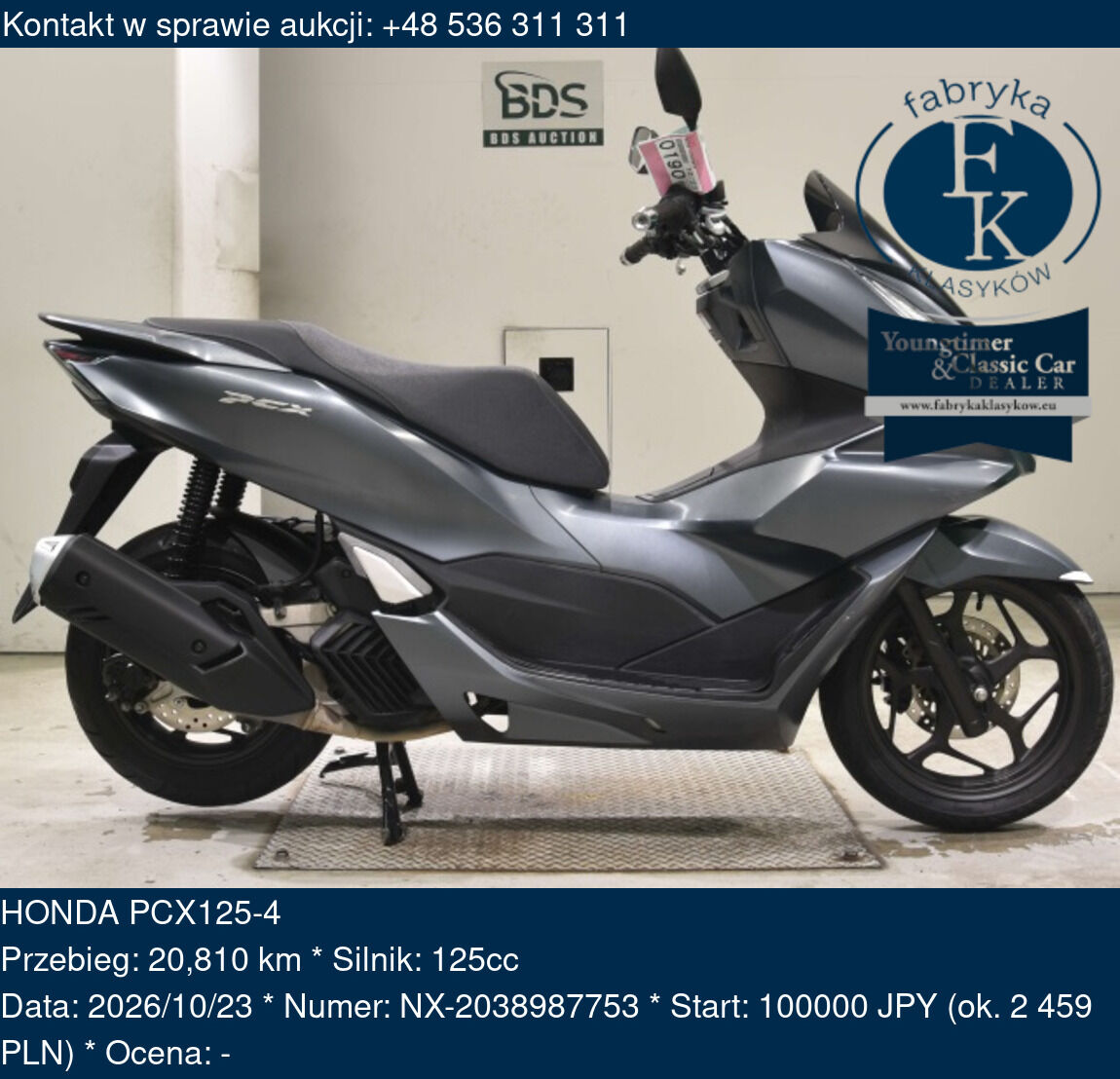 HONDA PCX125-4  - zdjęcie 2