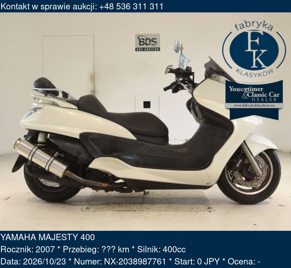 YAMAHA MAJESTY 400 2007 - zdjęcie 2