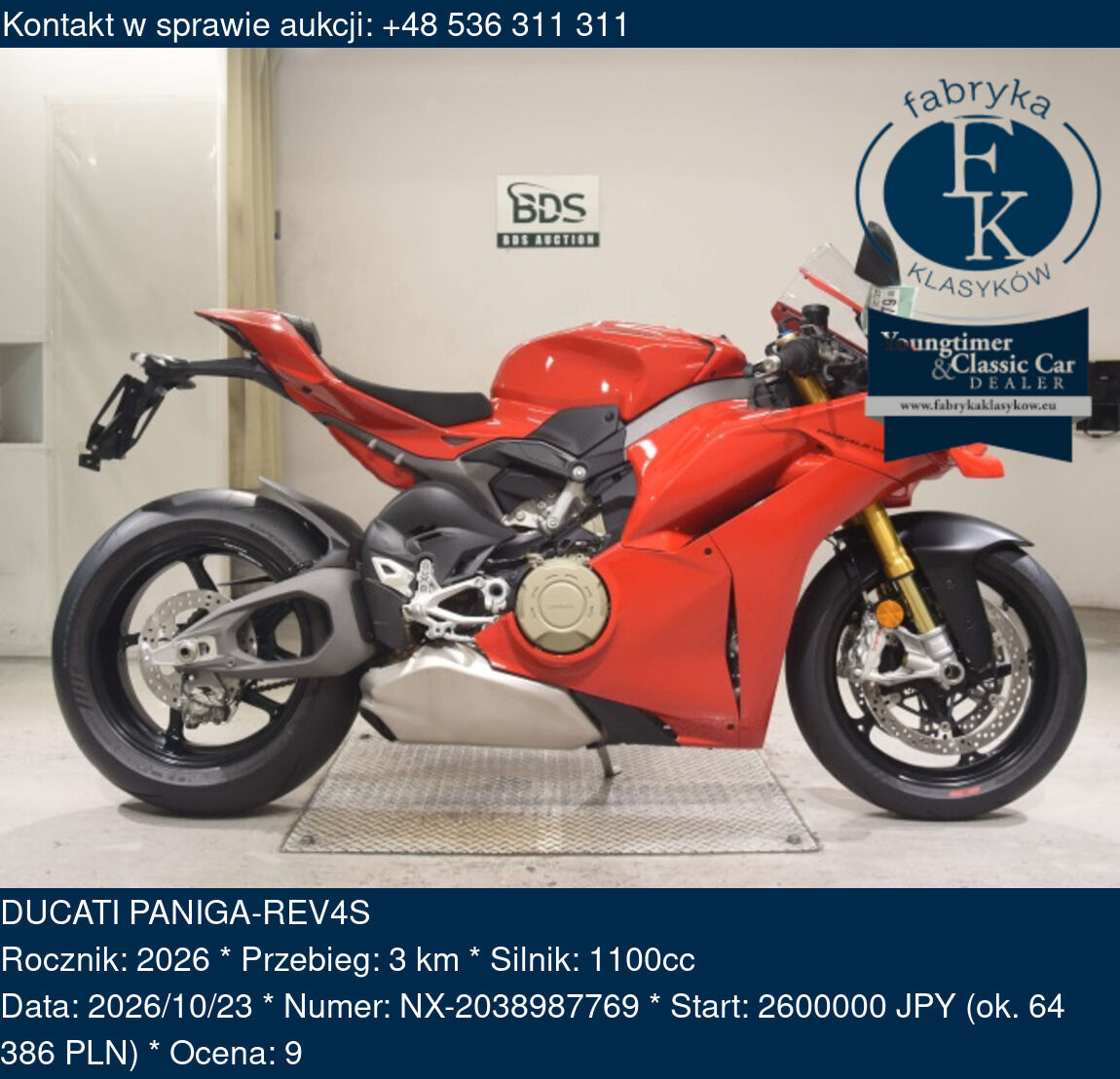 DUCATI PANIGA-REV4S 2026 - zdjęcie 2