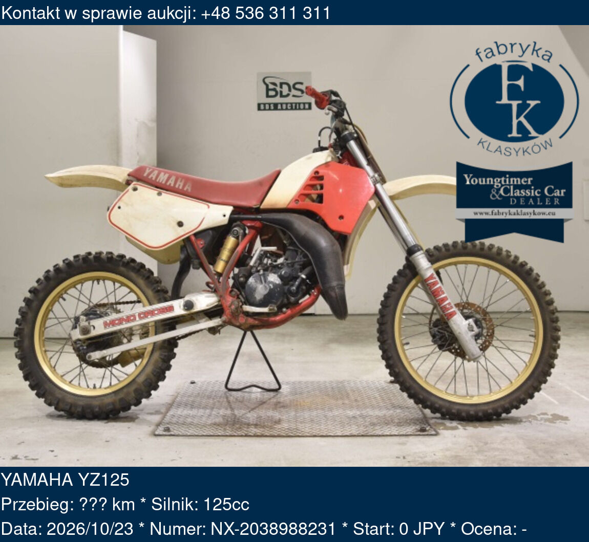 YAMAHA YZ125  - zdjęcie 2
