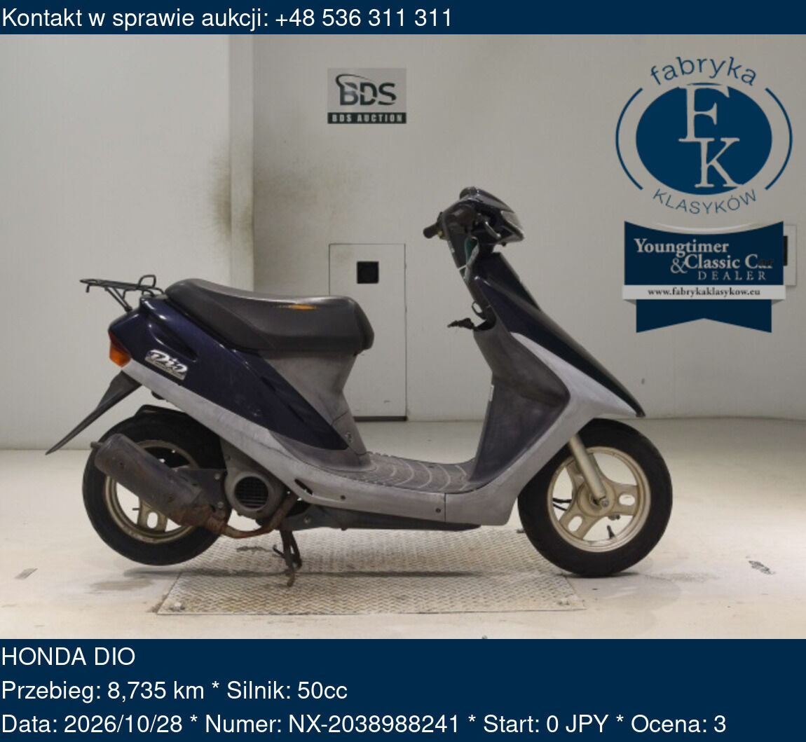 HONDA DIO  - zdjęcie 2