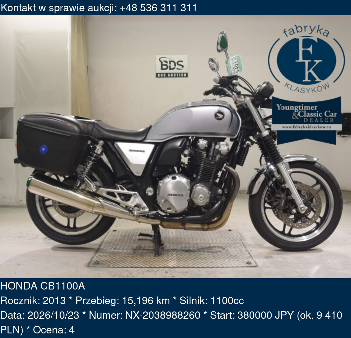 HONDA CB1100A 2013 - zdjęcie 2