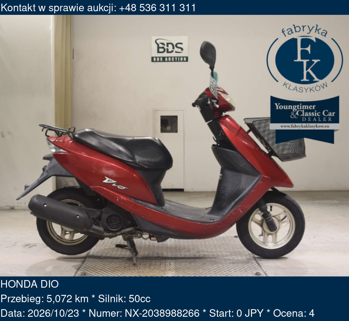 HONDA DIO  - zdjęcie 2