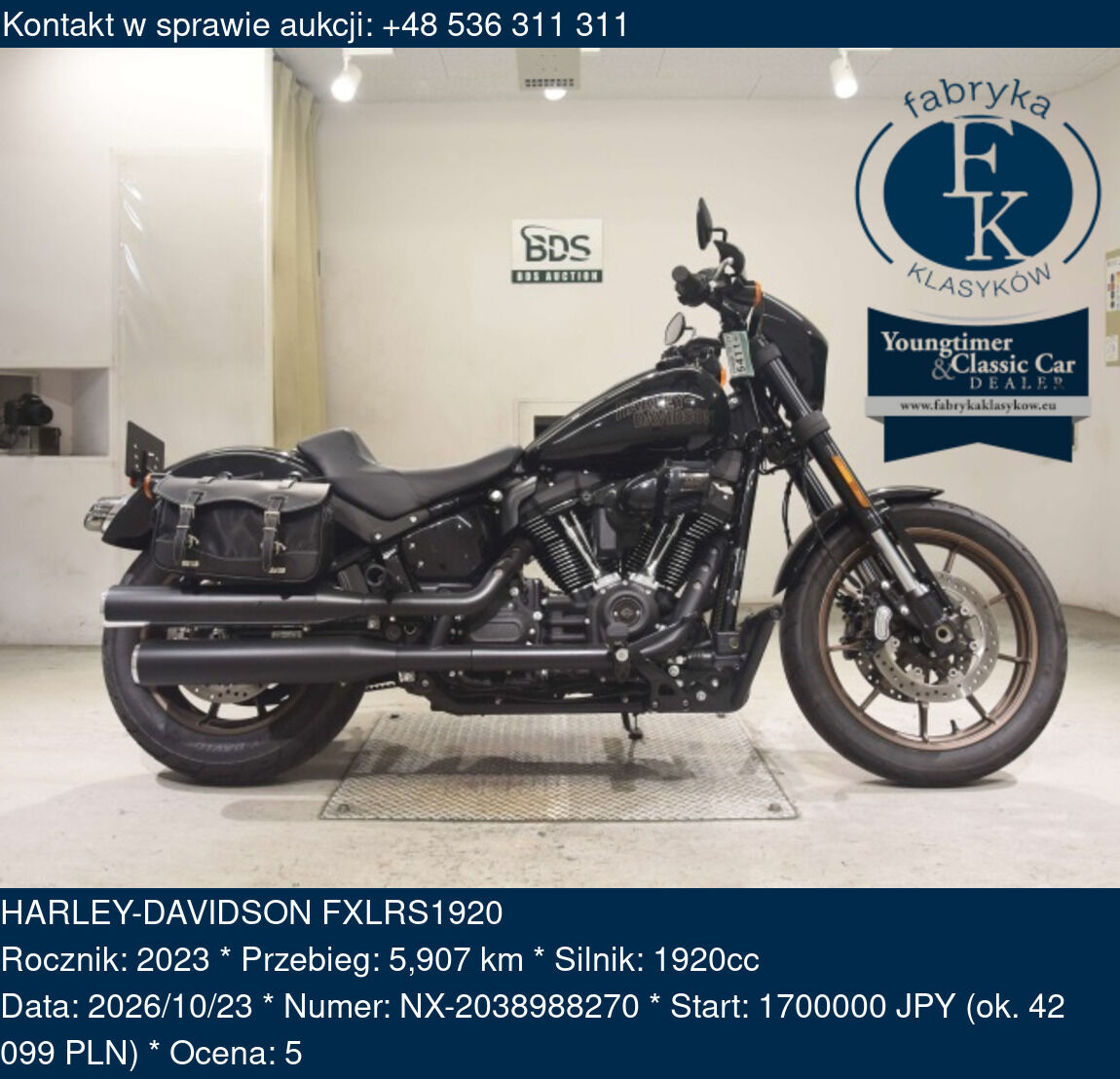 HARLEY-DAVIDSON FXLRS1920 2023 - zdjęcie 2