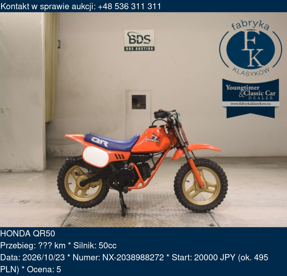 HONDA QR50  - zdjęcie 2