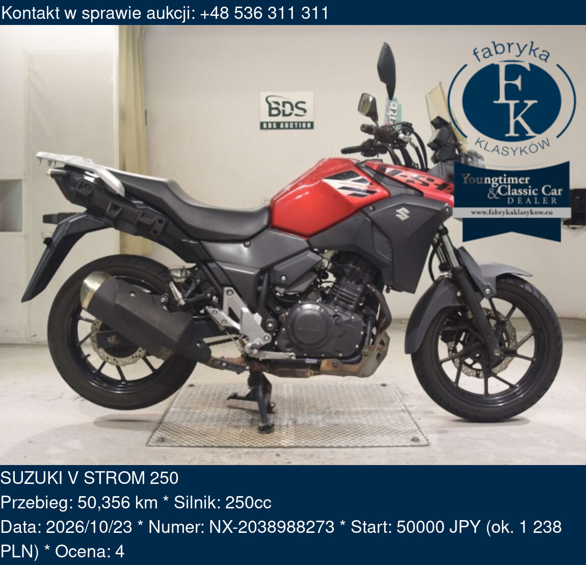SUZUKI V STROM 250  - zdjęcie 2