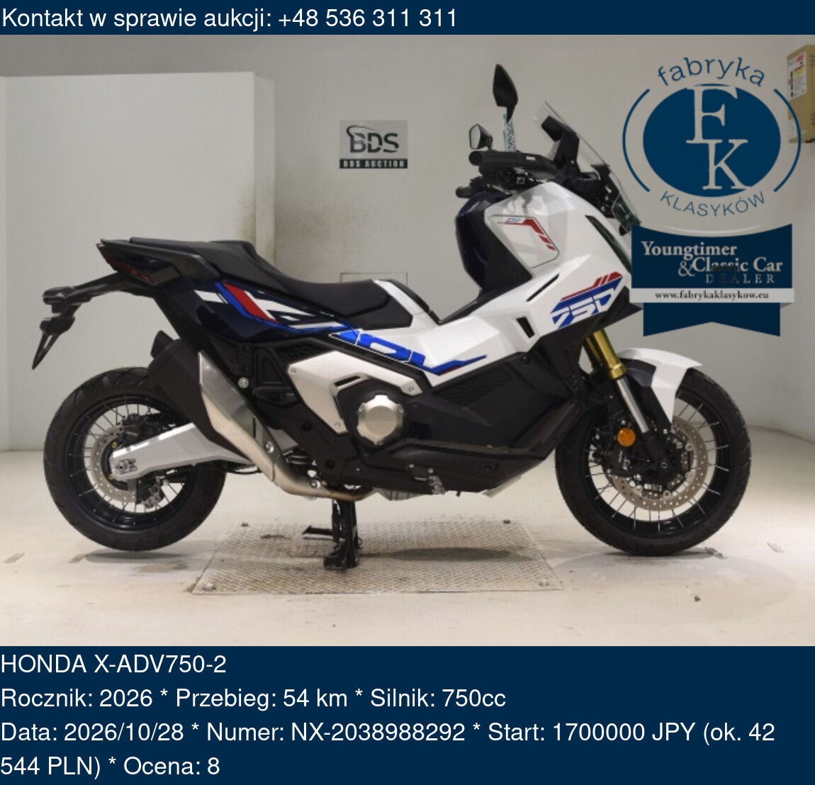HONDA X-ADV750-2 2026 - zdjęcie 2