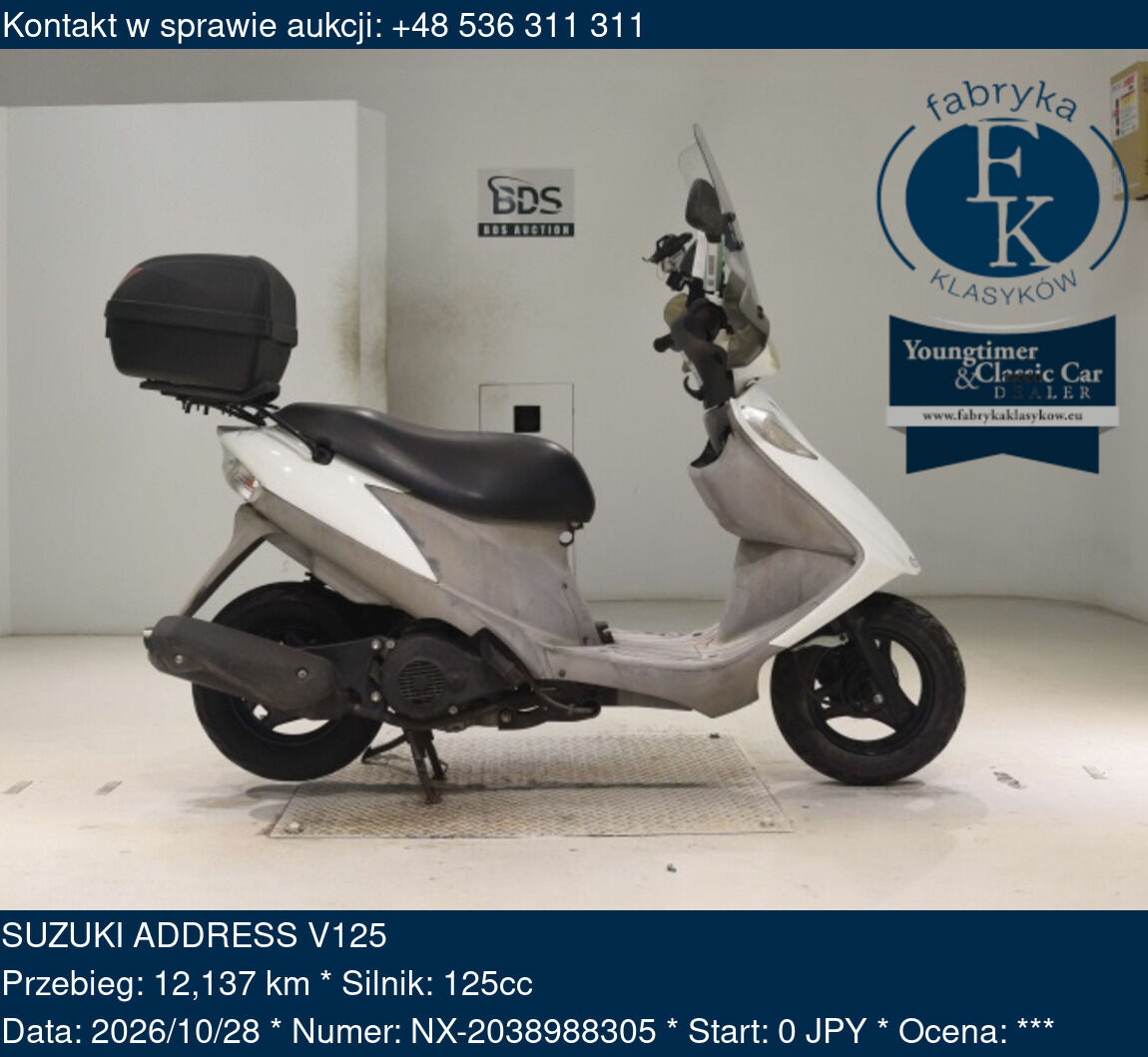 SUZUKI ADDRESS V125 - zdjęcie 2