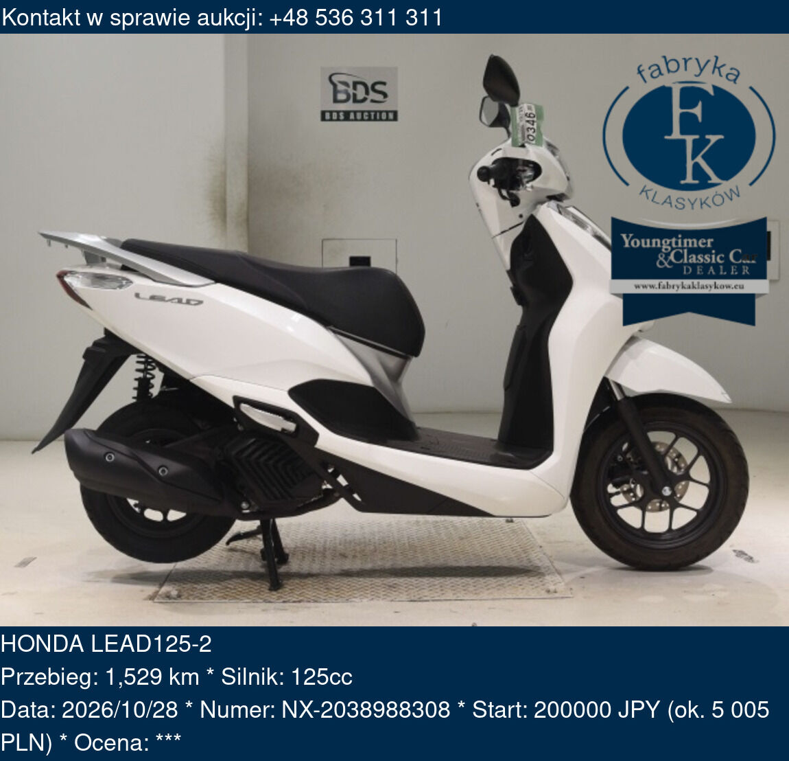 HONDA LEAD125-2  - zdjęcie 2
