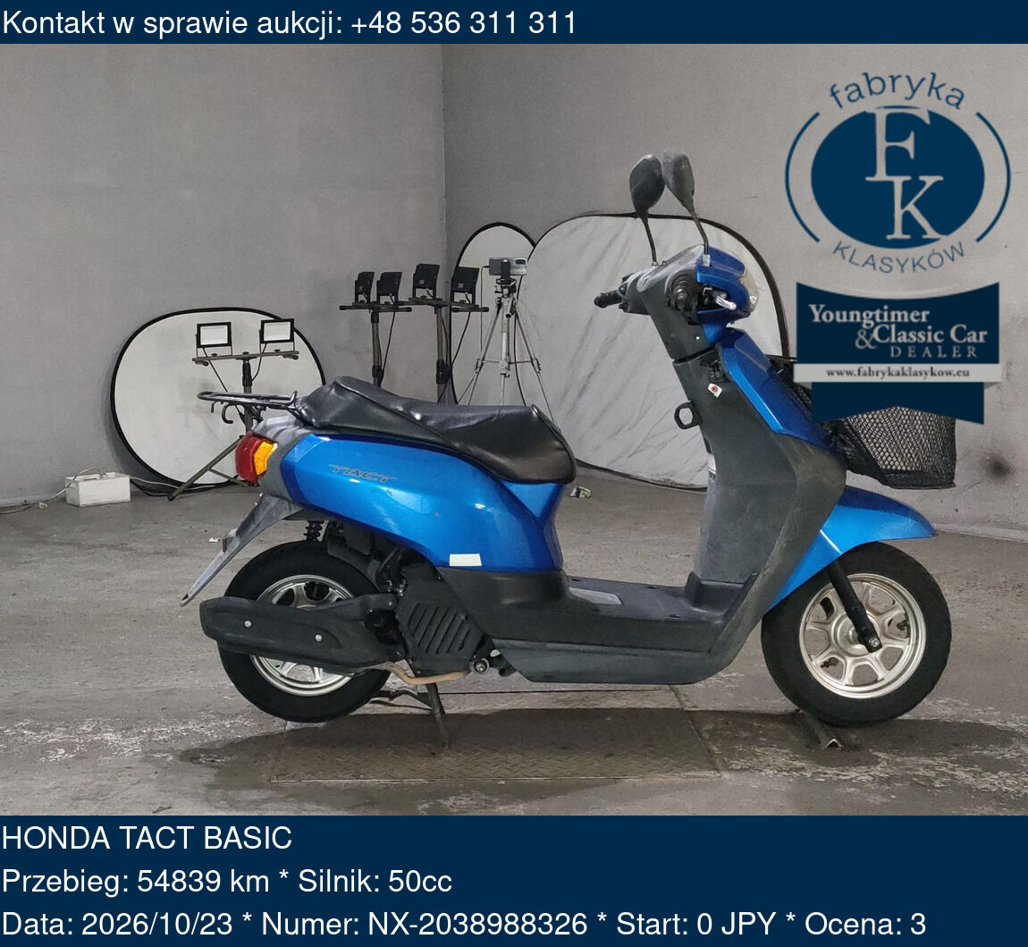HONDA TACT BASIC  - zdjęcie 2