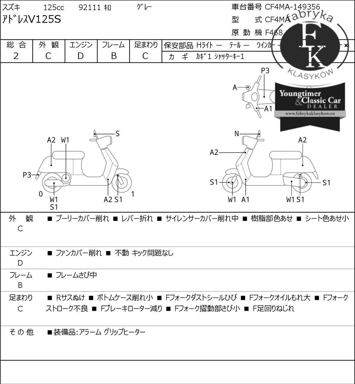 SUZUKI ADDRESS V125  - zdjęcie 7