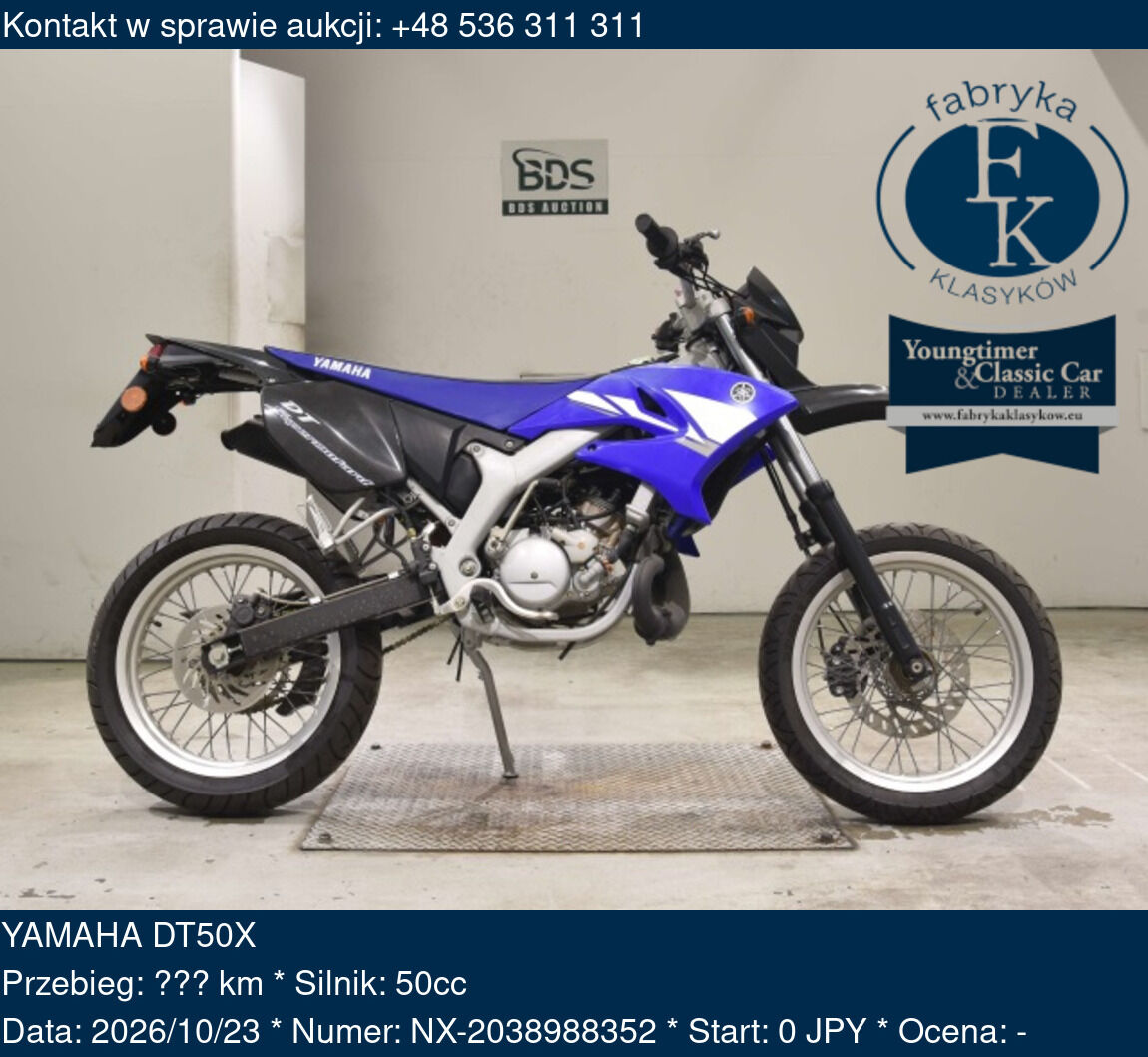 YAMAHA DT50X  - zdjęcie 2