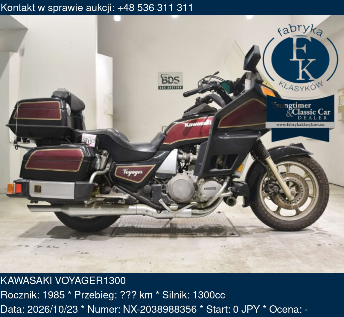 KAWASAKI VOYAGER1300 1985 - zdjęcie 2