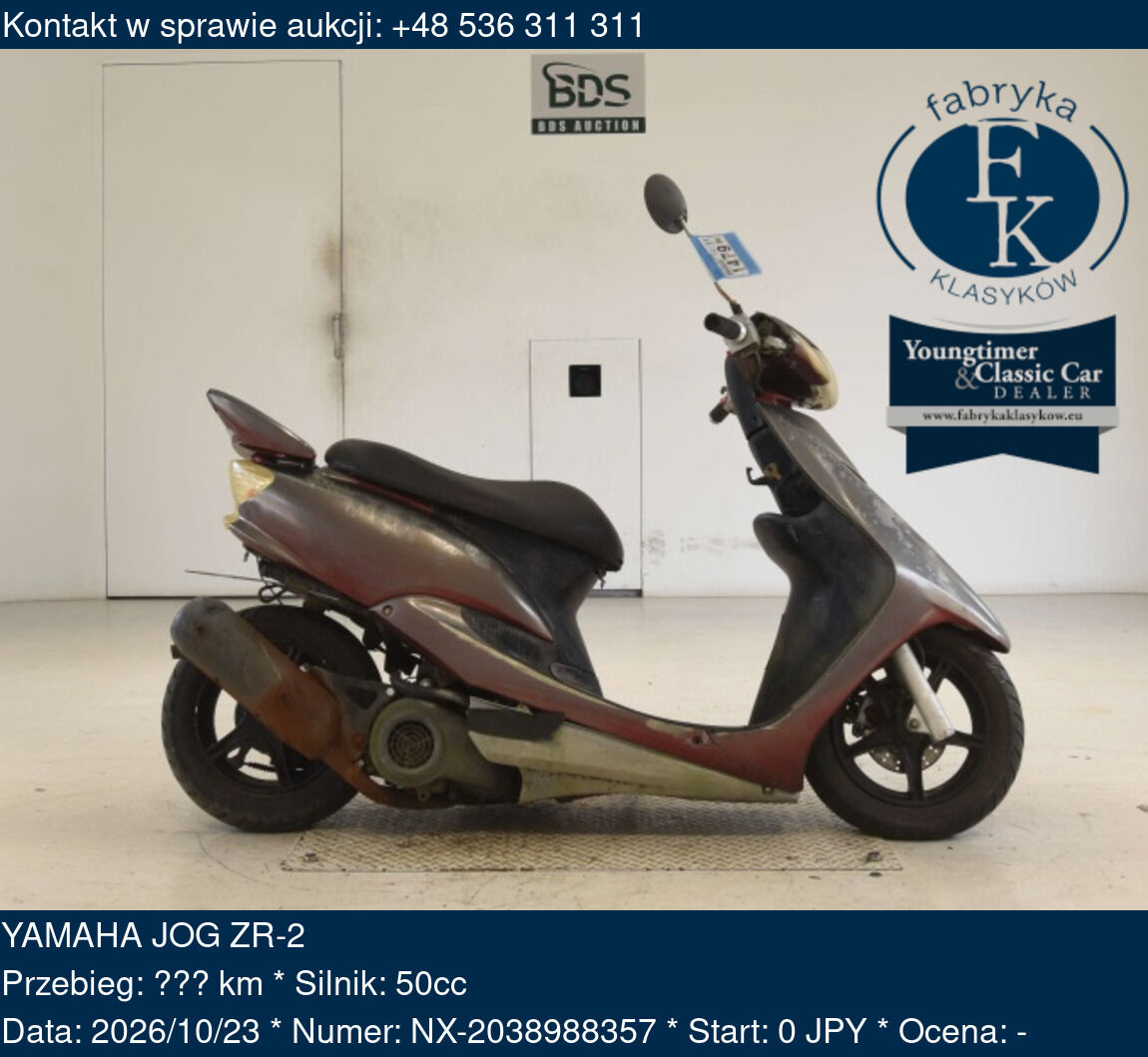 YAMAHA JOG ZR-2 - zdjęcie 2
