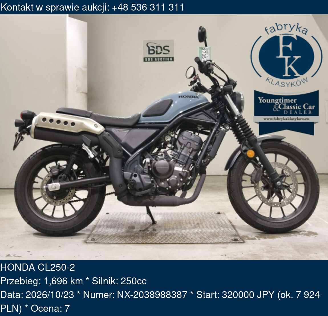 HONDA CL250-2  - zdjęcie 2