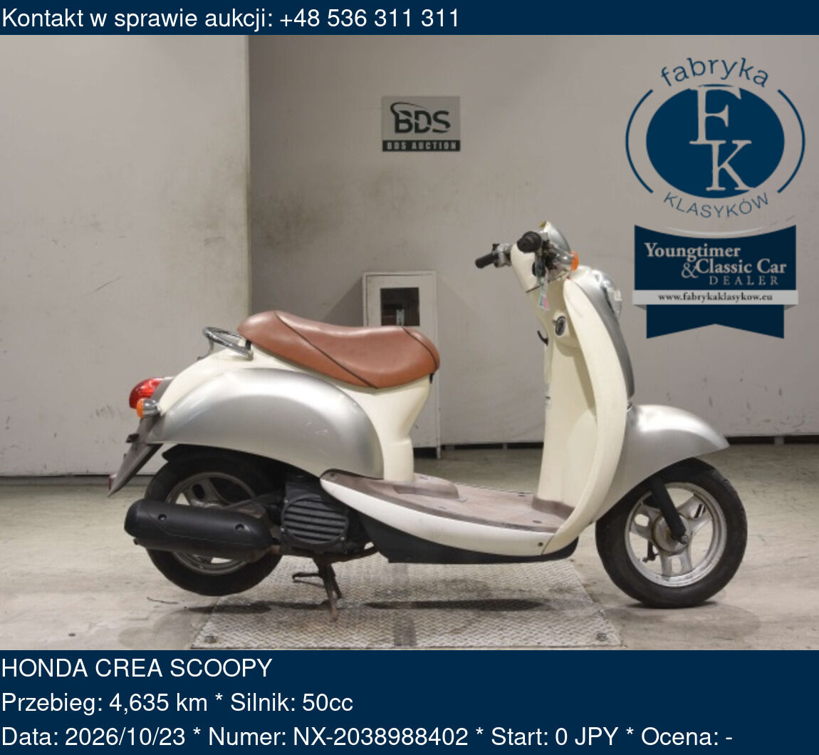 HONDA CREA SCOOPY  - zdjęcie 2