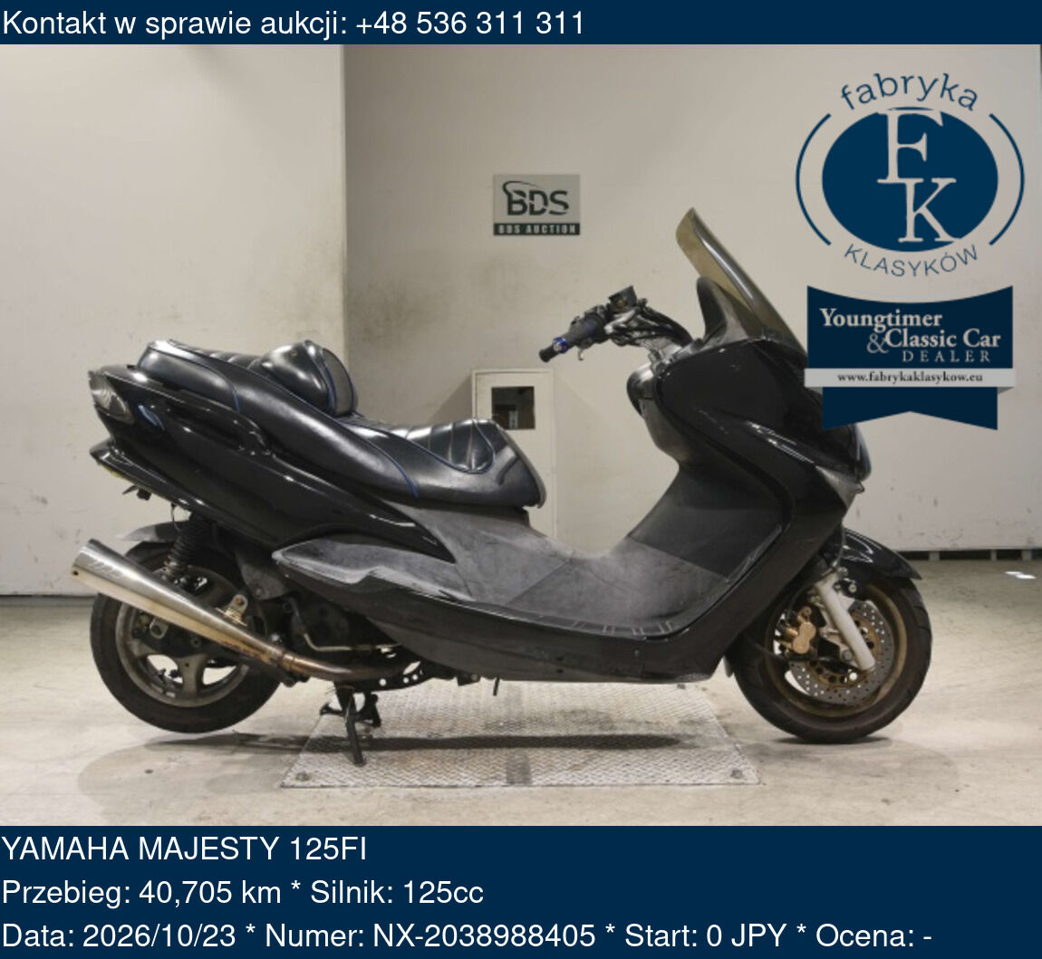 YAMAHA MAJESTY 125FI - zdjęcie 2