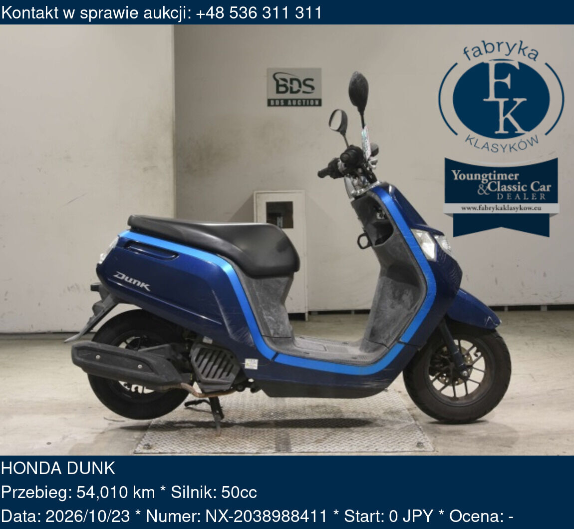 HONDA DUNK  - zdjęcie 2