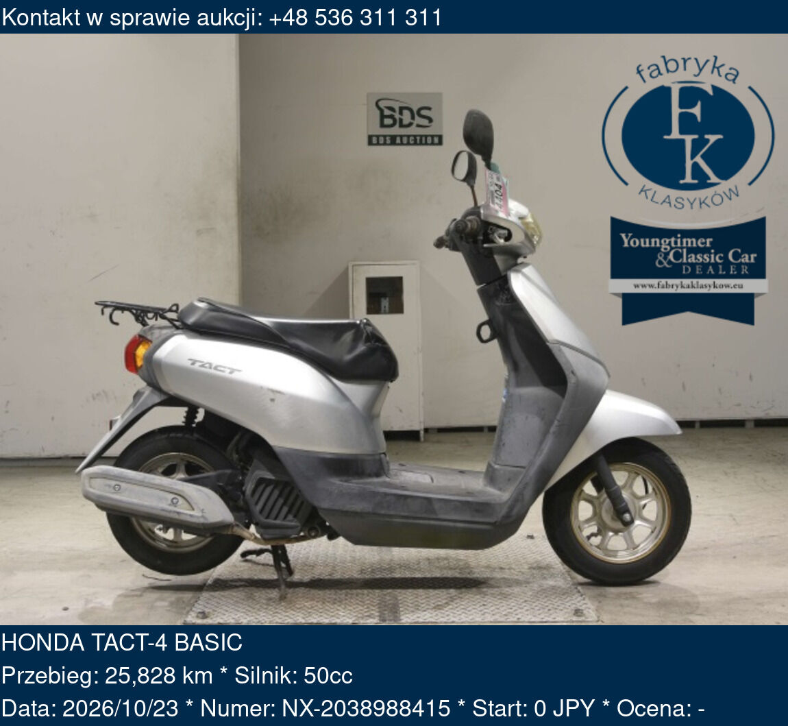 HONDA TACT-4 BASIC  - zdjęcie 2