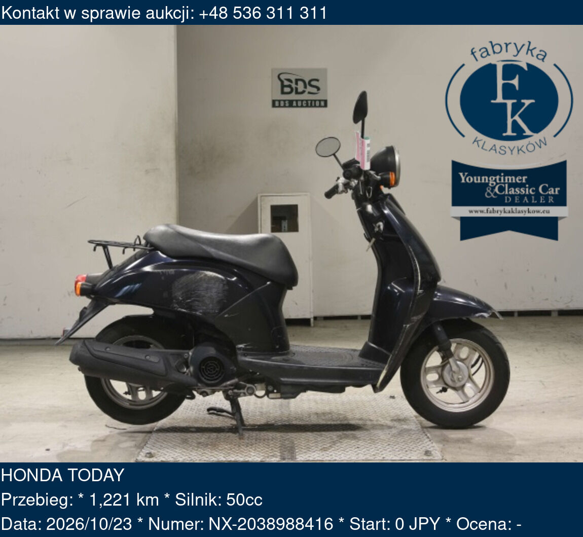 HONDA TODAY  - zdjęcie 2