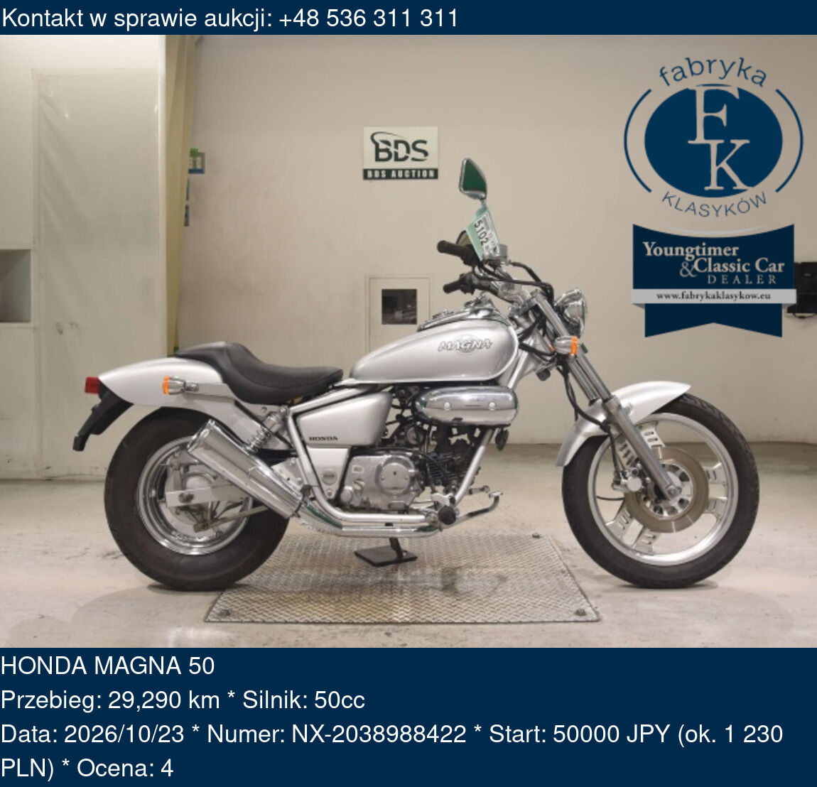 HONDA MAGNA 50  - zdjęcie 2